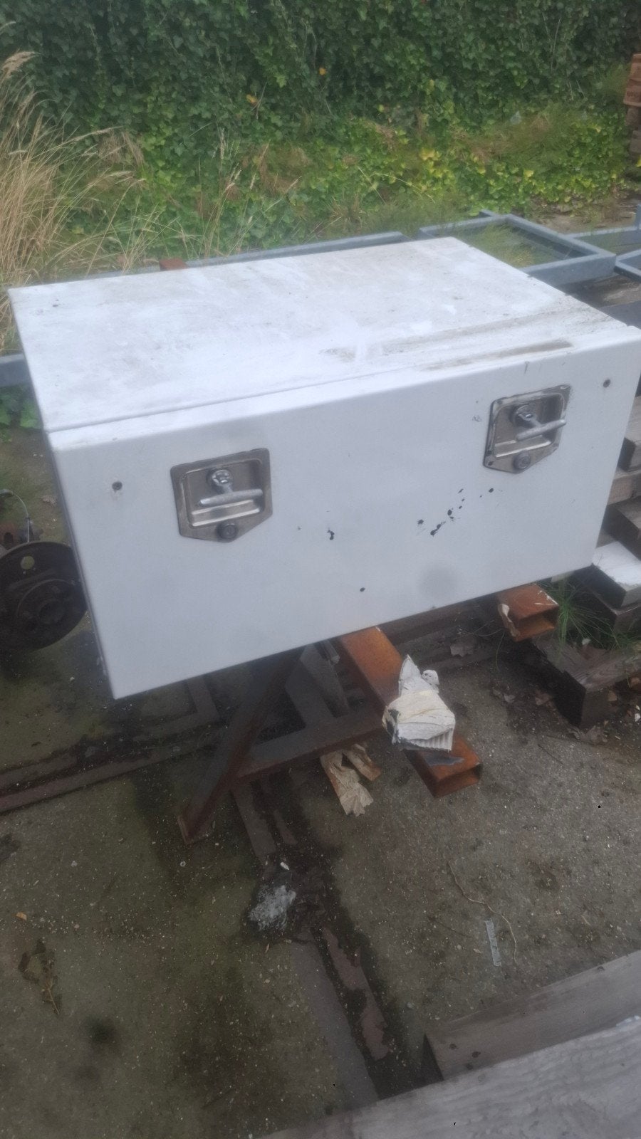 aluminium opbergbak 800x500x400  2 stuks, Ophalen of Verzenden