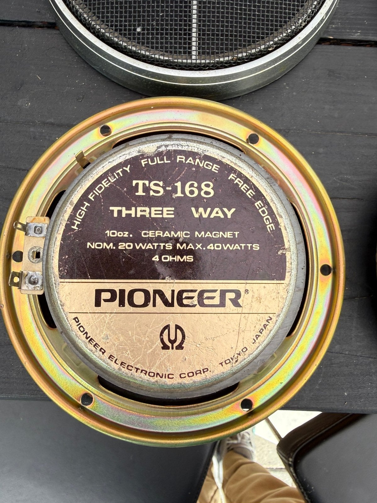Pioneer TS-168, Auto diversen, Autoradio's, Ophalen of Verzenden, Gebruikt
