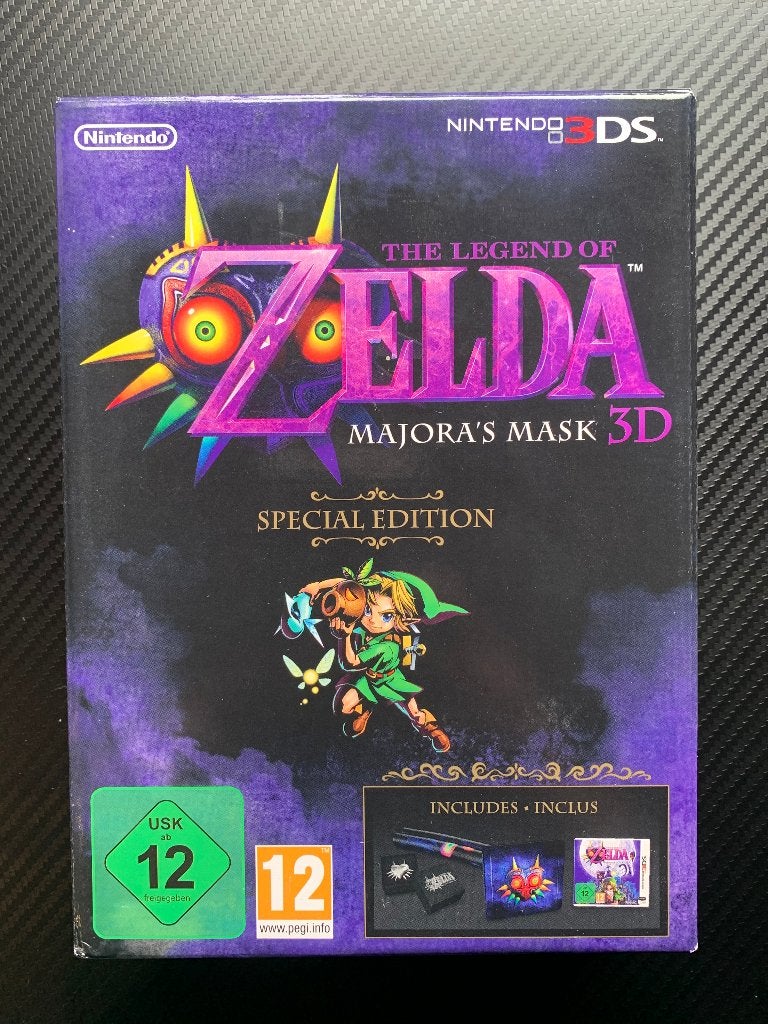 The Legend Of Zelda Majora's Mask 3DS Special Edition - NEW, Spelcomputers en Games, Avontuur en Actie, Verzenden, 1 speler, Nieuw