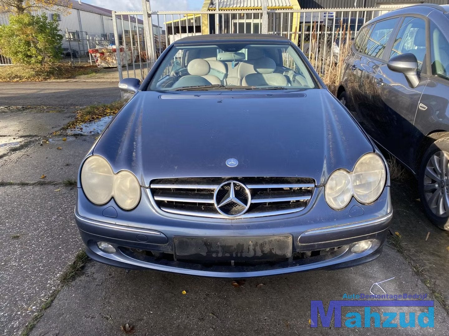 2003 MERCEDES CLK W209 CABRIO 240 2.6 V6 18V BLAUW onderdele, Gebruikt, Mercedes-Benz AG, Mercedes-Benz, Ophalen of Verzenden