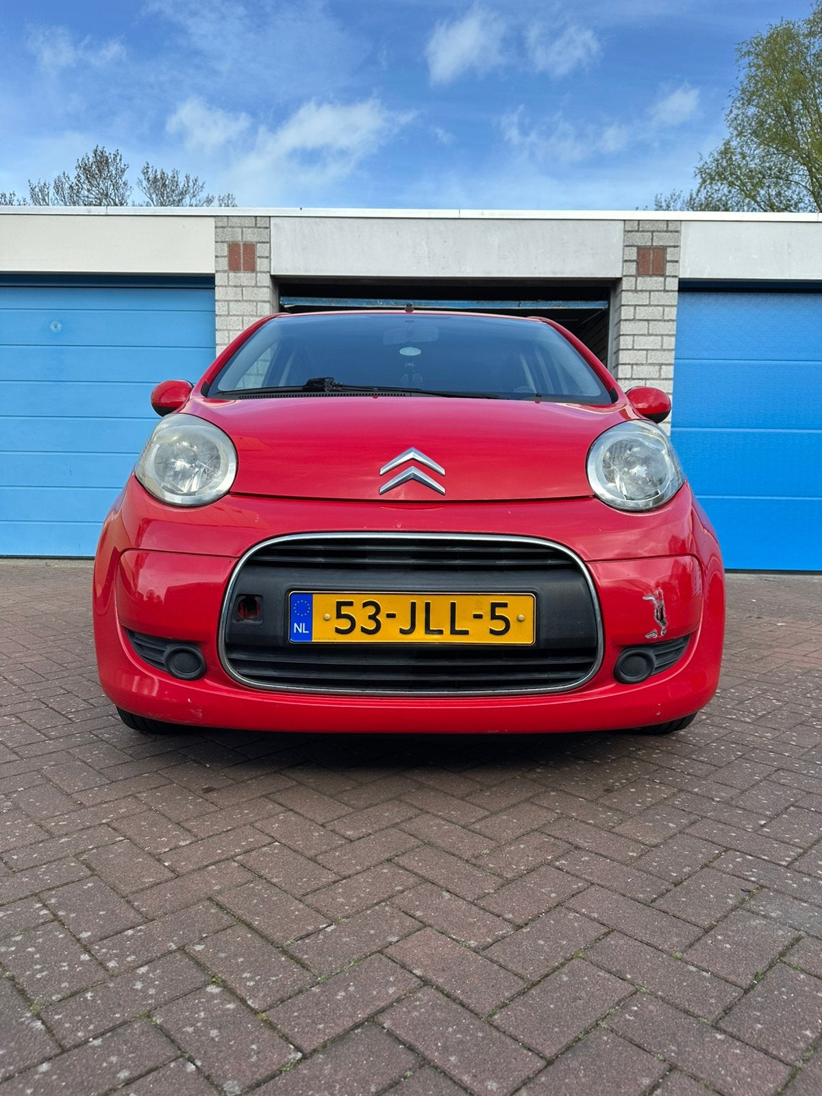 Citroën C1 1.0 5-DRS 2009 Rood, Voorwielaandrijving, 4 stoelen, C1, 68 pk
