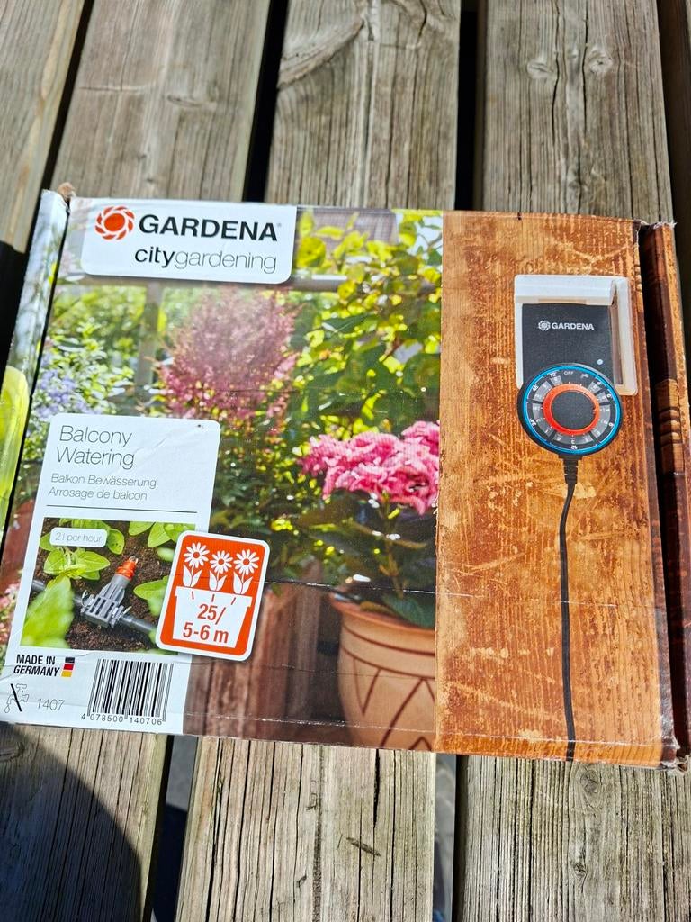 Bloembakbesproeiing  Gardena, Ophalen of Verzenden, Nieuw