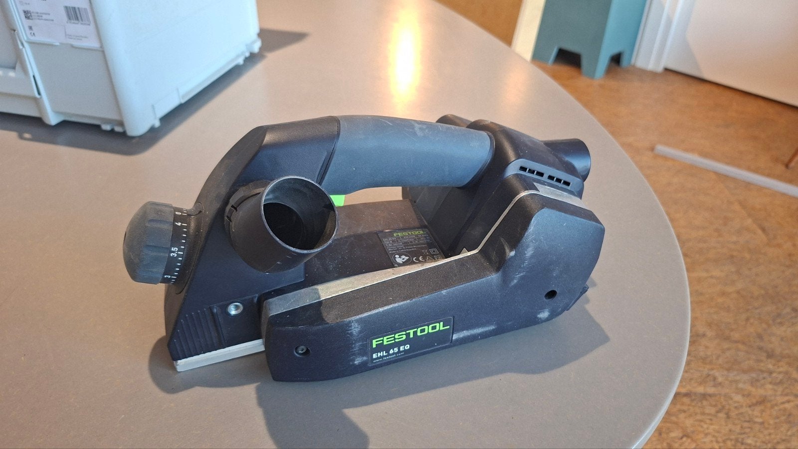 Festool schaaf EHL 65 EQ-Plus in Systainer, Ophalen of Verzenden, Zo goed als nieuw, Festool