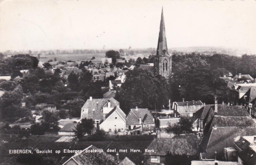 18355 Gezicht op Eibergen Oostelijke deel met herv Kerk 1967, Verzenden, 1960 tot 1980, Gelopen, Gelderland