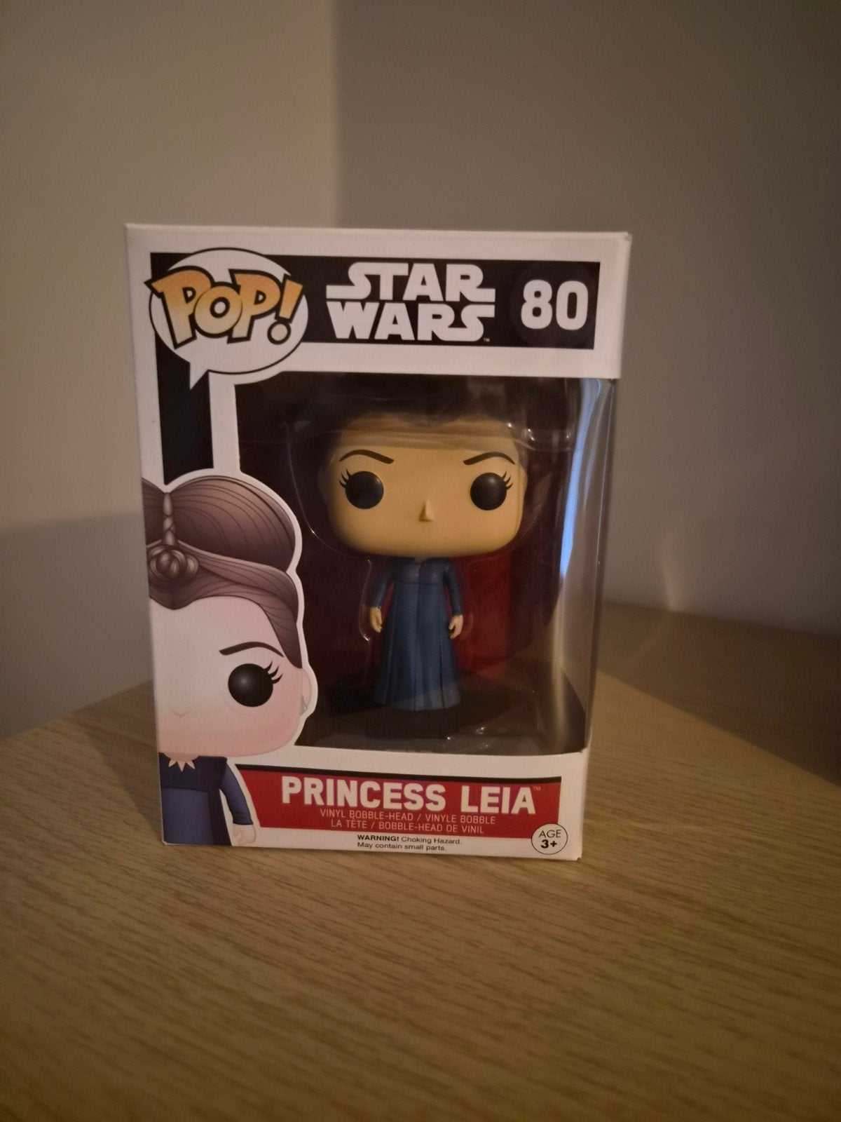 Funko Pop! Star Wars Princess Leia #80, Ophalen of Verzenden, Nieuw, Actiefiguurtje