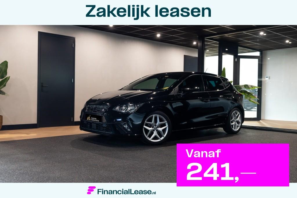 SEAT Ibiza 1.0 TSI FR BnsInt. | Carplay | Camera, Voorwielaandrijving, 12 maanden, Stof, 95 pk