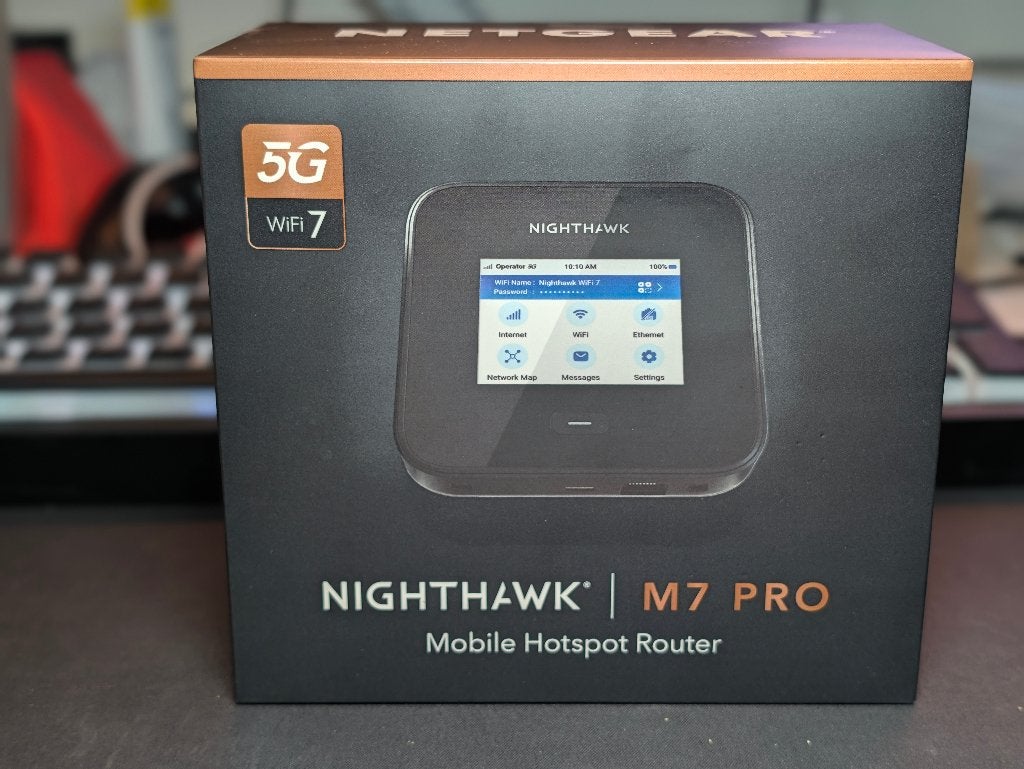 Netgear Nighthawk M7 Pro, 5G MiFi router met WiFi 7 (nieuwe), Computers en Software, Ophalen of Verzenden, Nieuw, Router met modem
