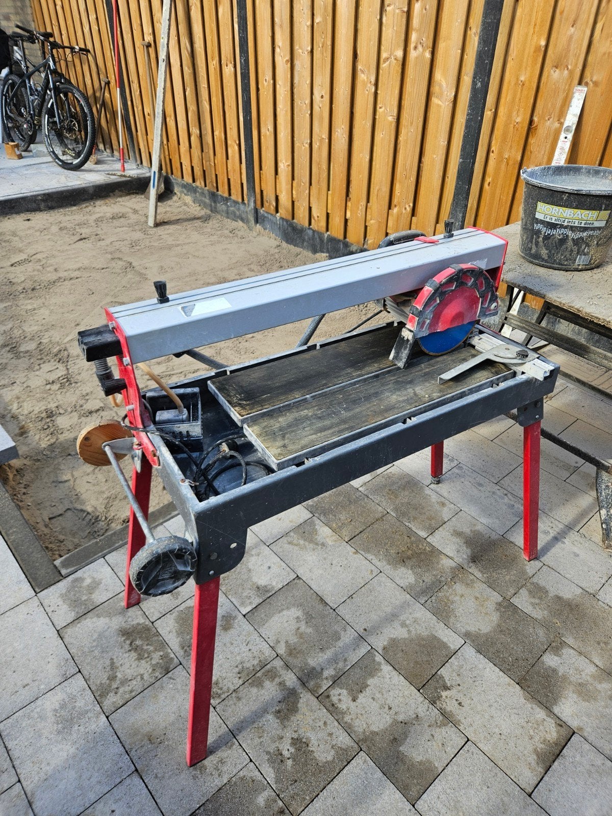 Einhell watergekoelde tegelsnijder tot 60cm, Doe-het-zelf en Verbouw, Ophalen, Gebruikt, Overige typen, 30 tot 70 mm
