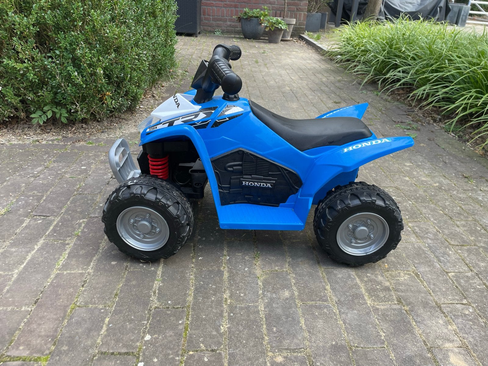 Eco Toys Honda Blauw Elektrische Kinder Quad, Ophalen, Zo goed als nieuw