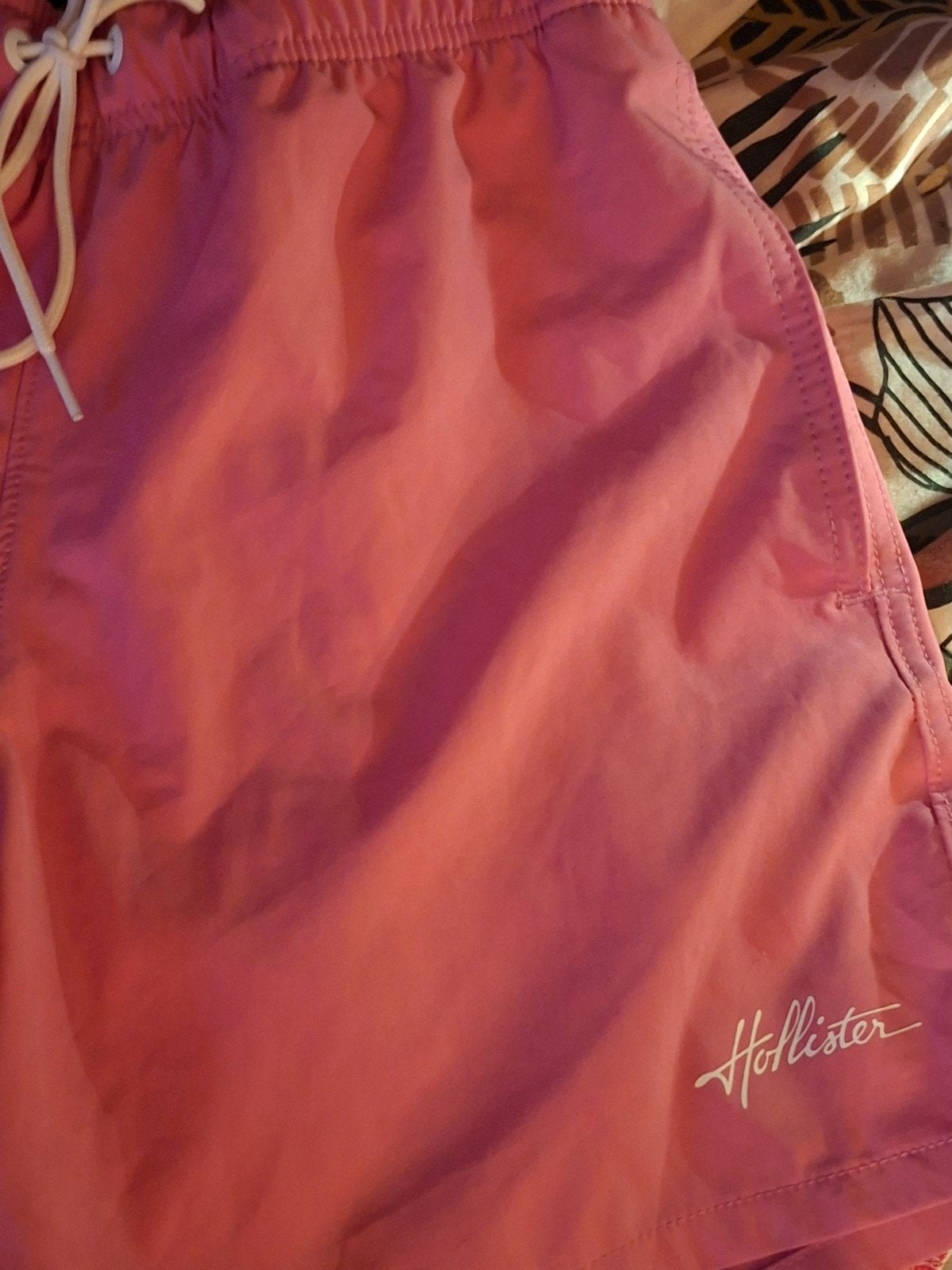 Roze Hollister zwemshort - Maat M, Kleding | Heren, Ophalen, Maat 48/50 (M), Roze, Zwemshort