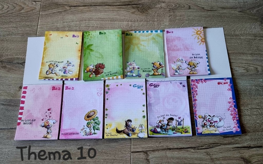 Diddl Themablaadjes 10, Ophalen of Verzenden, Diddl, Zo goed als nieuw, Papier, Kaart of Schrift