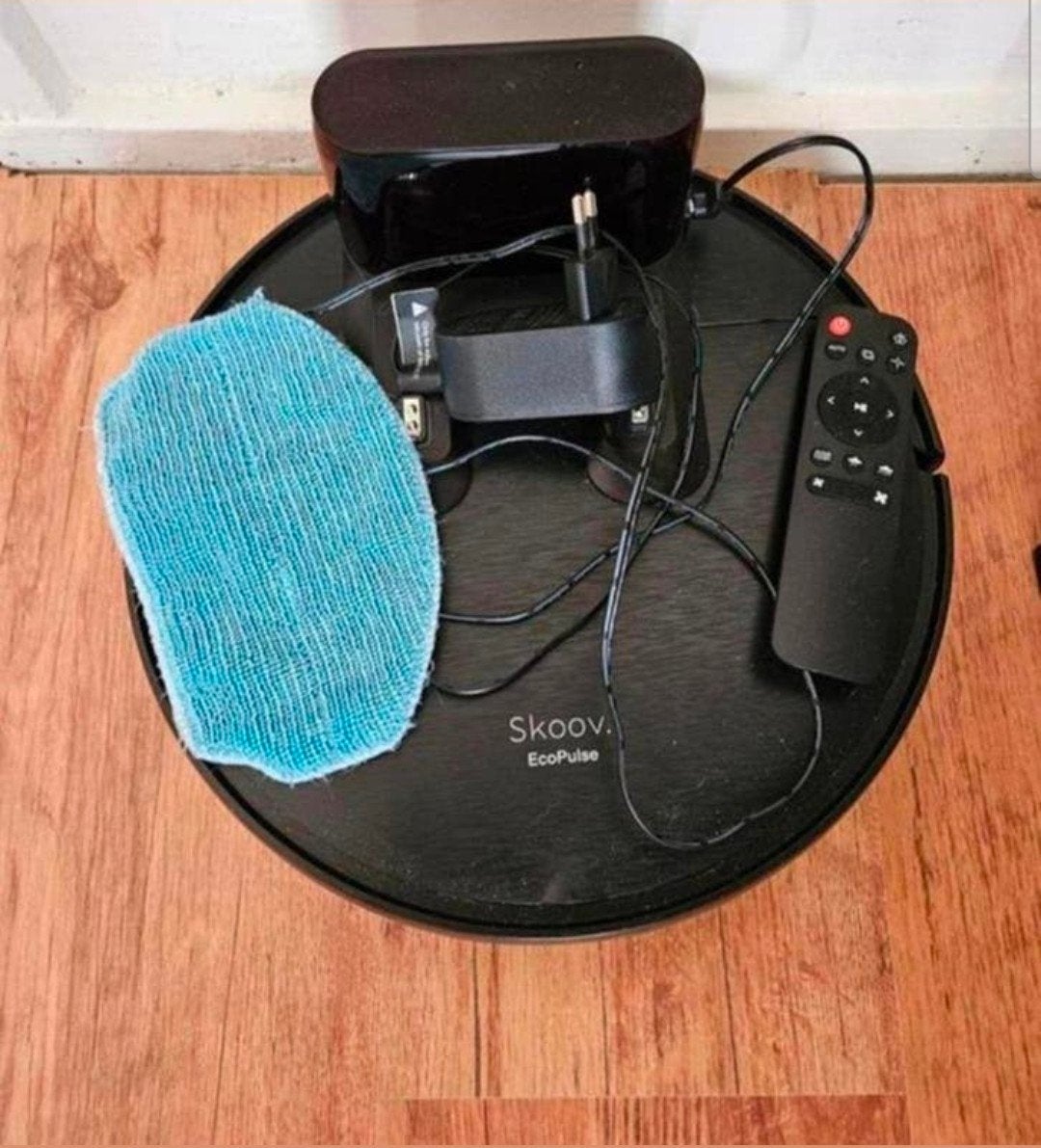 Skoov EcoPulse Robotstofzuiger met dweilfunctie, Overige merken, Ophalen of Verzenden, Zo goed als nieuw, Robotstofzuiger