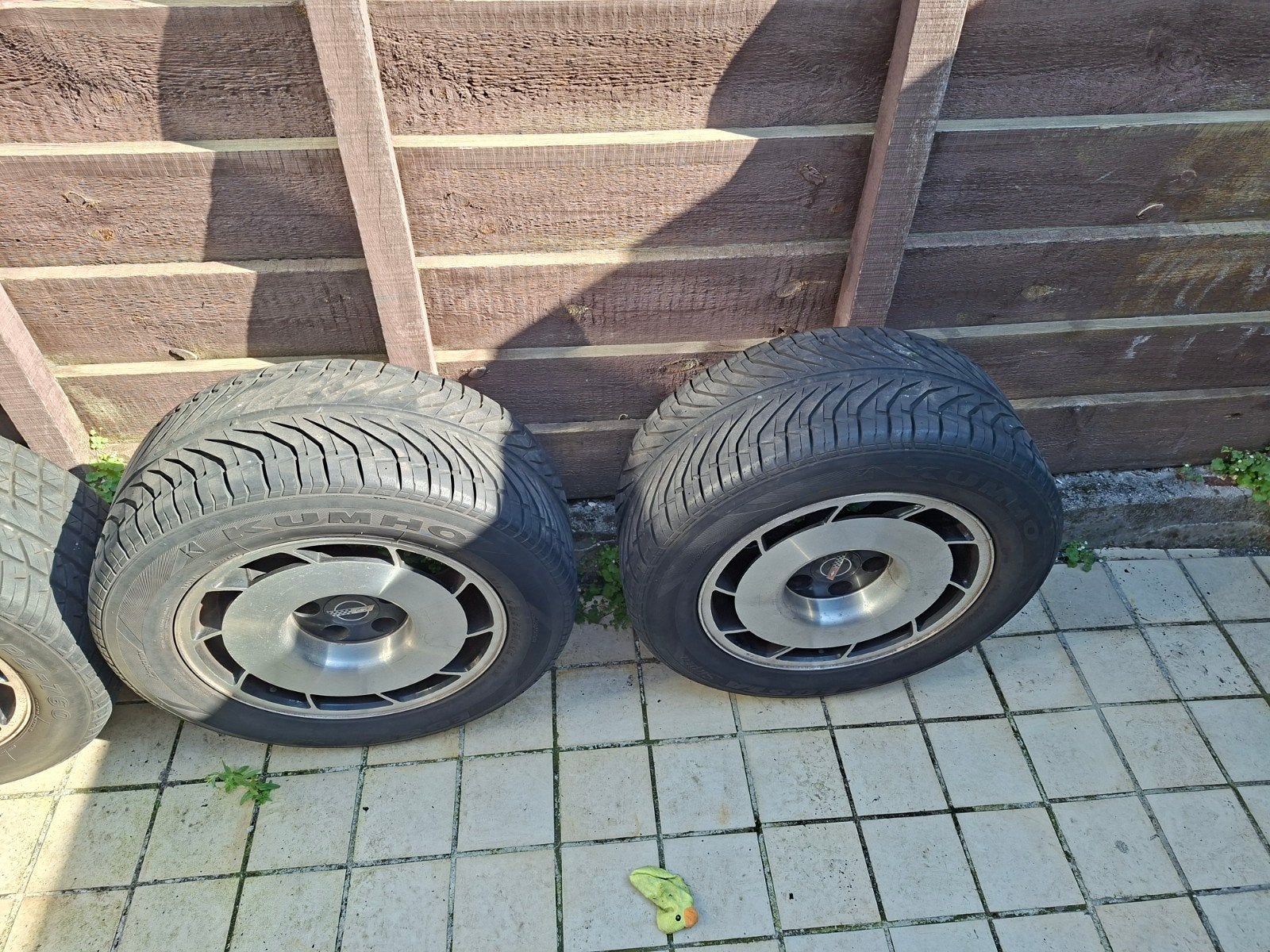 Set van 4 met velgen, Auto-onderdelen, Overige, Gebruikt, Overige, Banden en Velgen