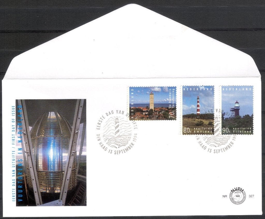 E327 - vuurtorens - Terschelling / Ameland / Vlieland, Postzegels en Munten, Postzegels | Eerstedagenveloppen, Verzenden, Onbeschreven