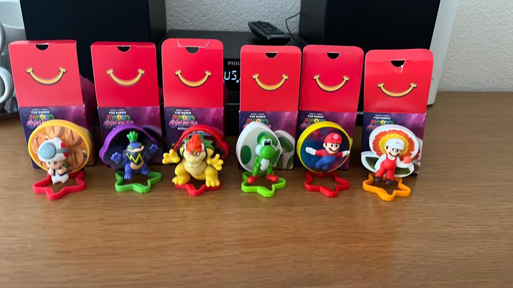 Mario mc donalds figuurtjes, Ophalen, Nieuw