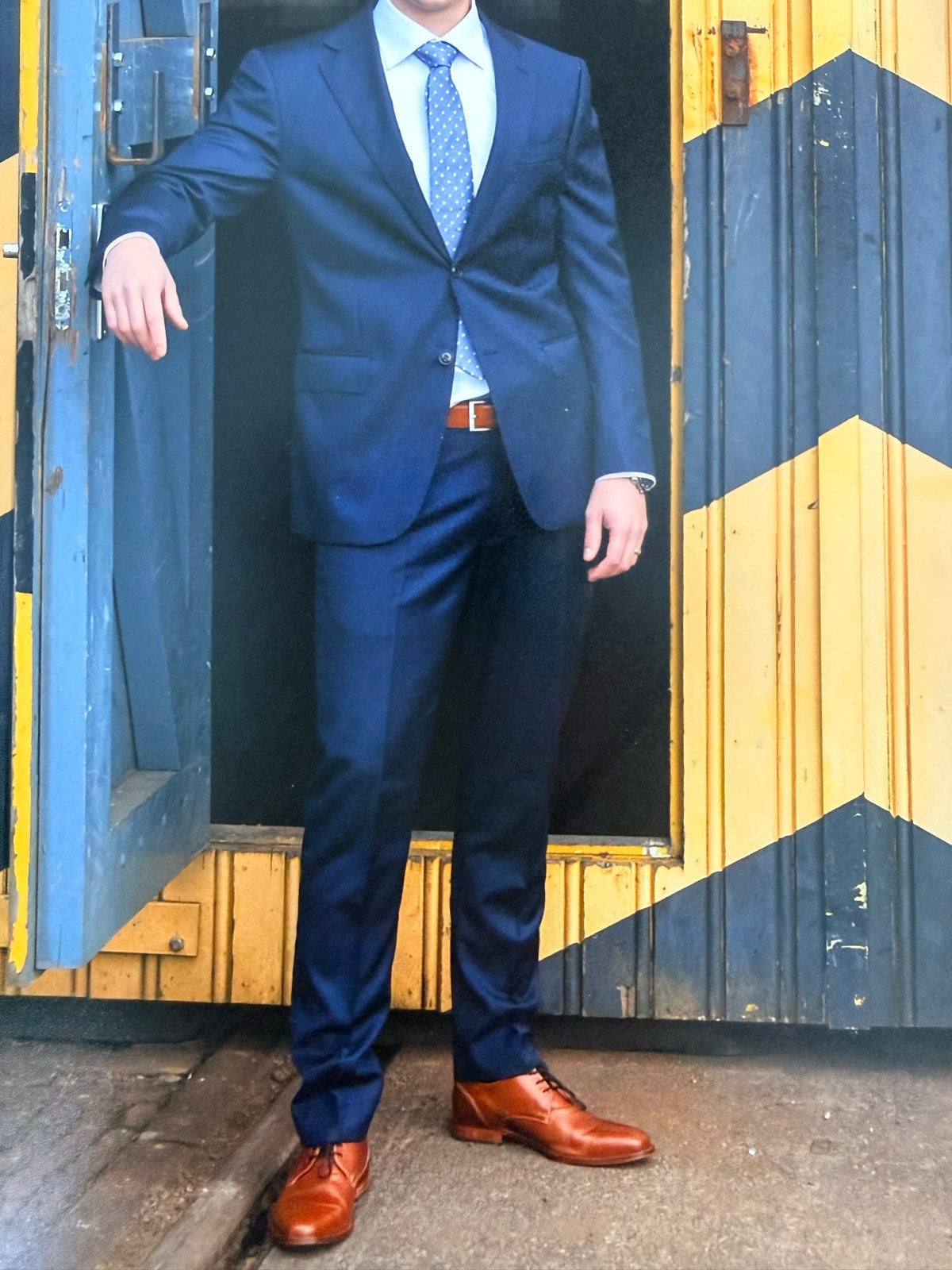 Suit Supply pak met blouse, maat 50 en blouse maat 40, Kleding | Heren, Kostuums en Colberts, Ophalen of Verzenden, Zo goed als nieuw