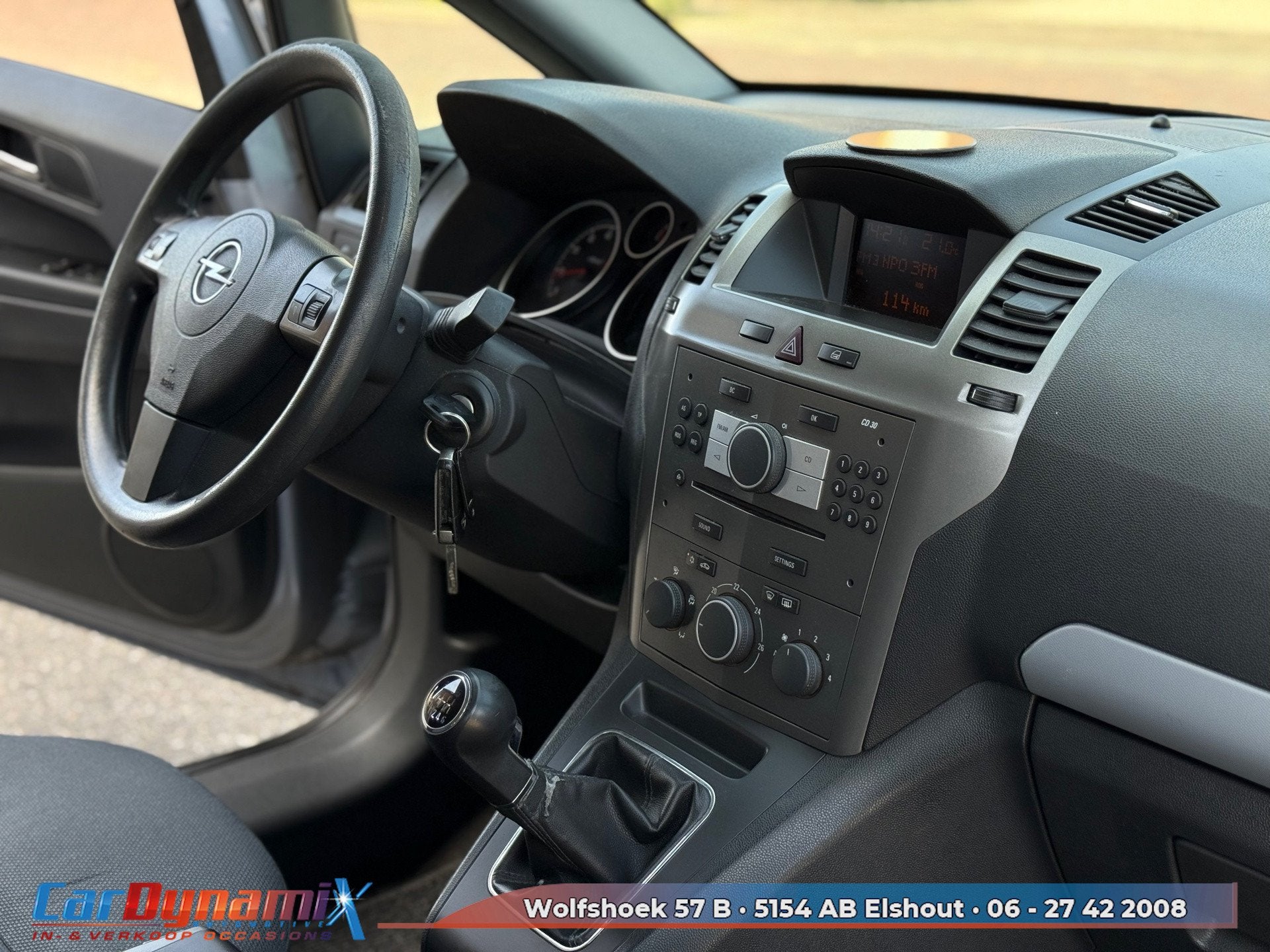 Opel Zafira 2.2 Enjoy | 7 Persoons | 2e Eig. | Nwe APK | Air, Voorwielaandrijving, Gebruikt, 4 cilinders, 150 pk