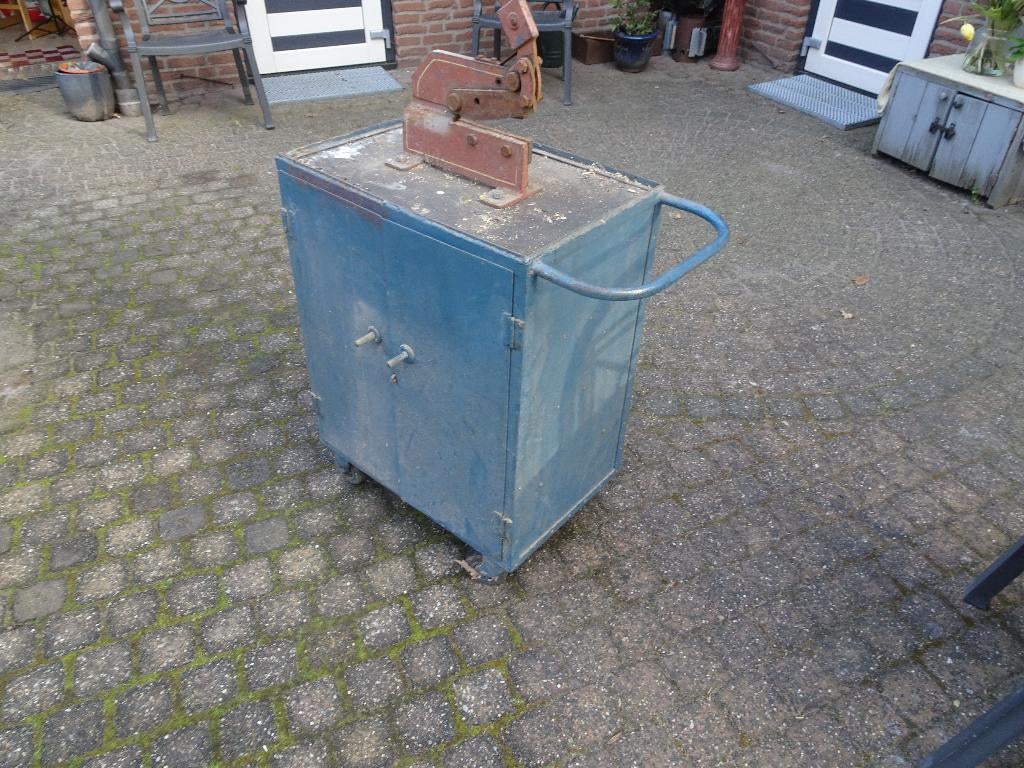 gereedschapskar, Ophalen, Gebruikt