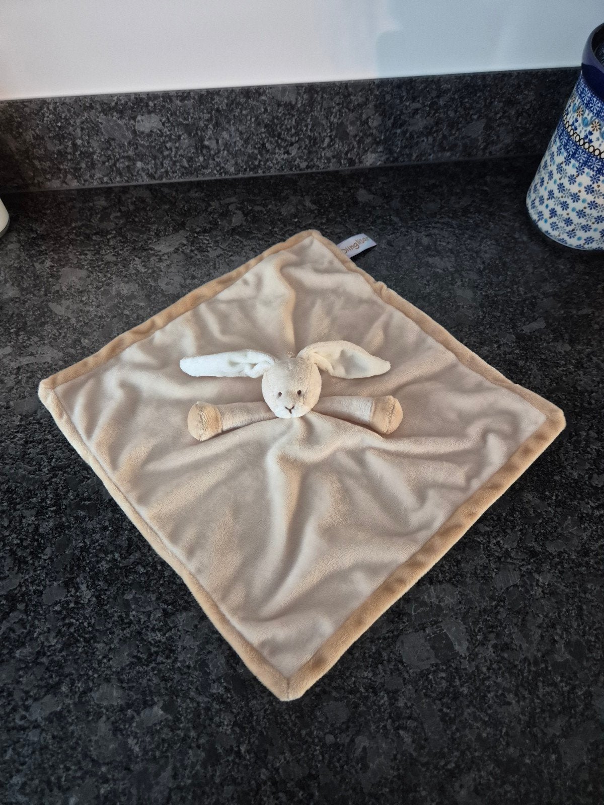 Diinglisar - Knuffeldoek Konijn, Ophalen of Verzenden, Zo goed als nieuw, Konijn