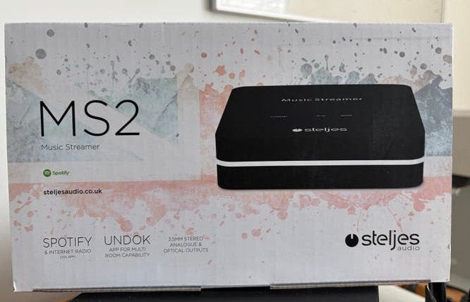 Steljes MS2 Muziekstreamer - Spotify & Internetradio, Ophalen of Verzenden, Nieuw, Optische audio, Zonder harde schijf