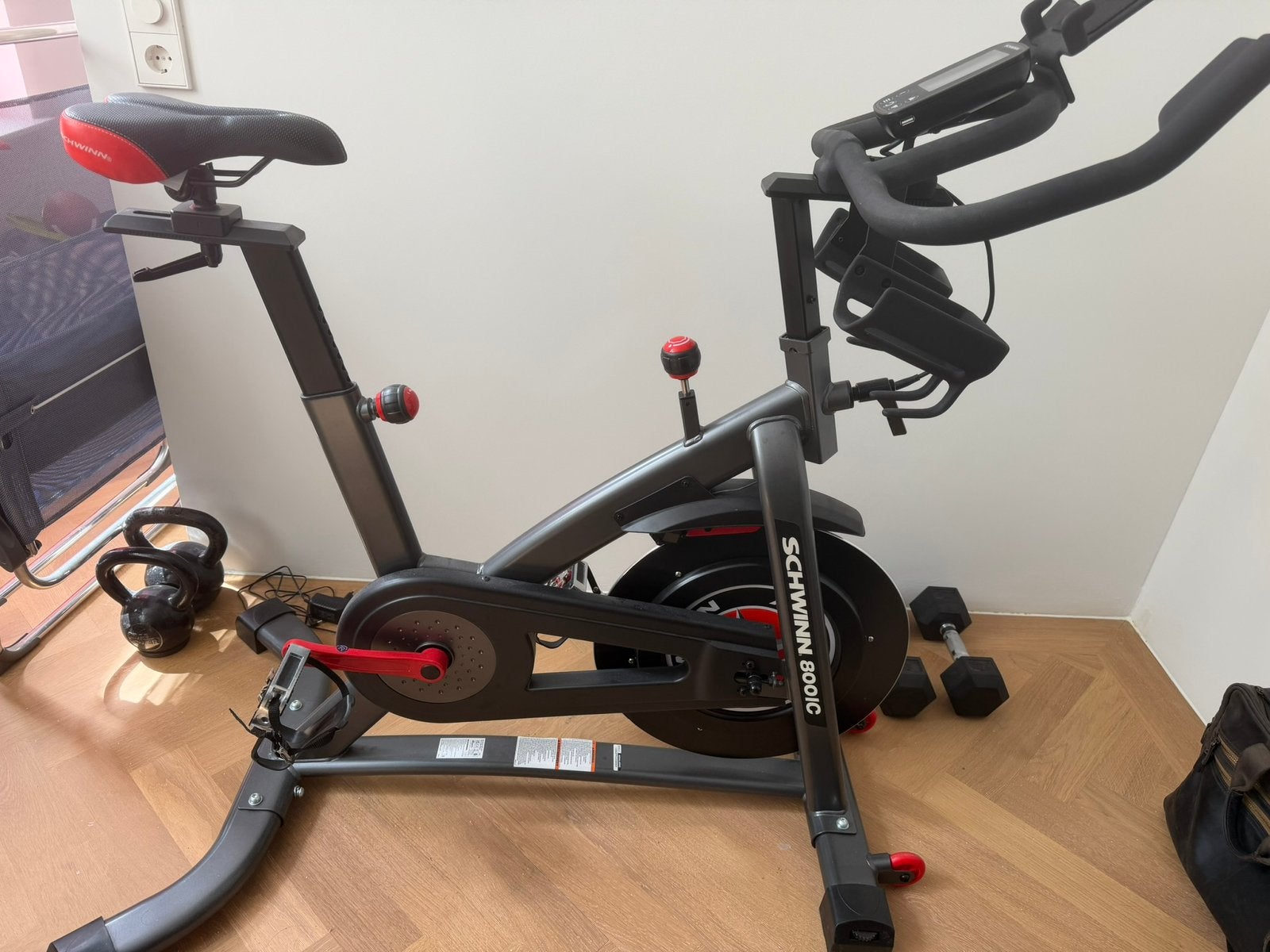 Schwinn IC8 / 800IC Indoor Cycle Spinfiets uitstekende staat, Sport en Fitness, Ophalen, Zo goed als nieuw, Spinningfiets