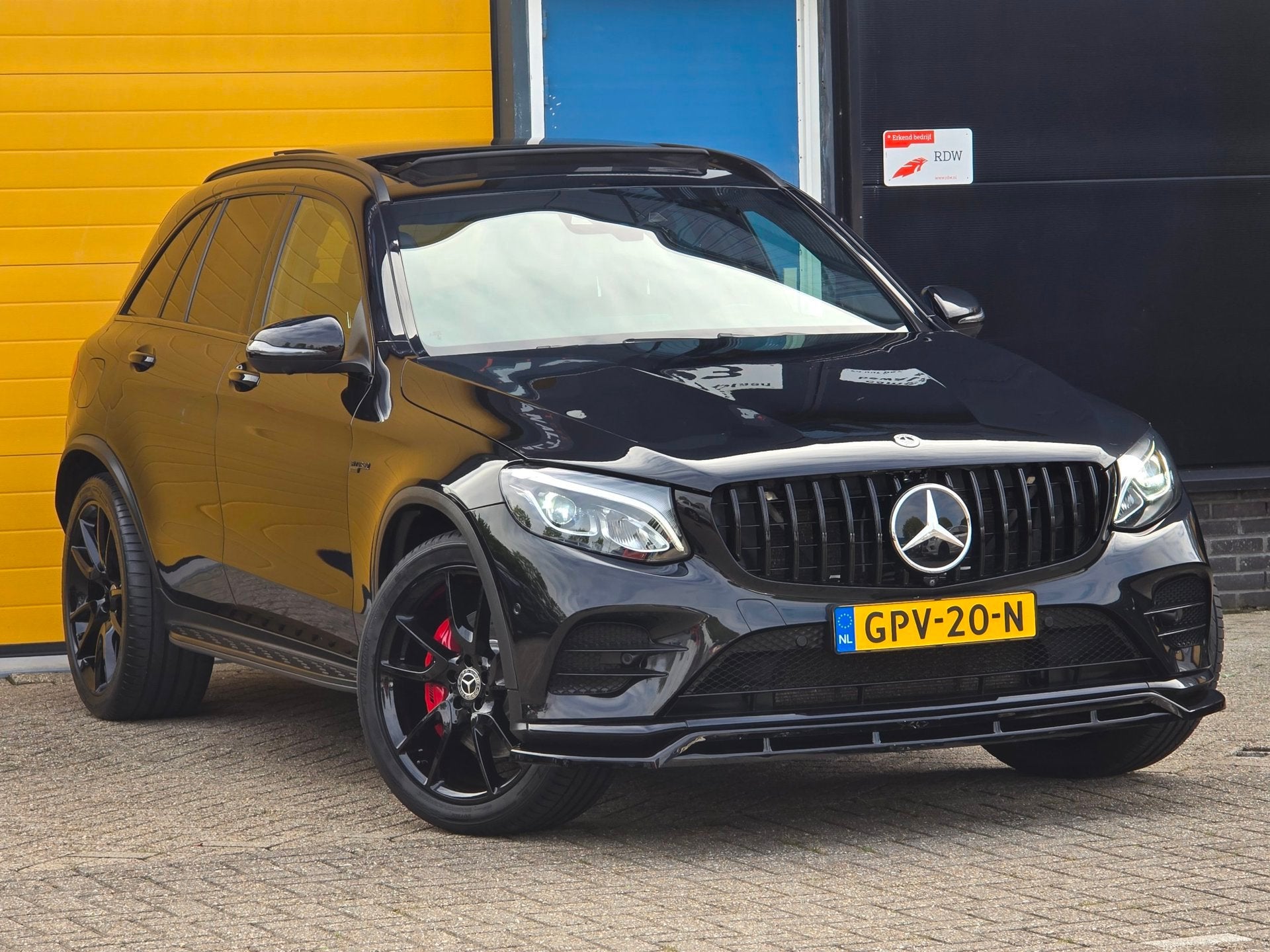 Mercedes-Benz GLC-klasse AMG 43 4MATIC / Memory / Burmester, Auto's, Automaat, Gebruikt, 367 pk, Leder
