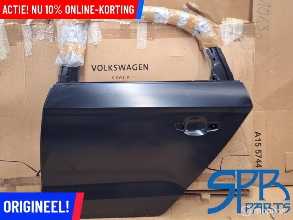 AUDI A3 8V LIMOUSINE LINKSACHTER DEUR Links ACHTER PORTIER