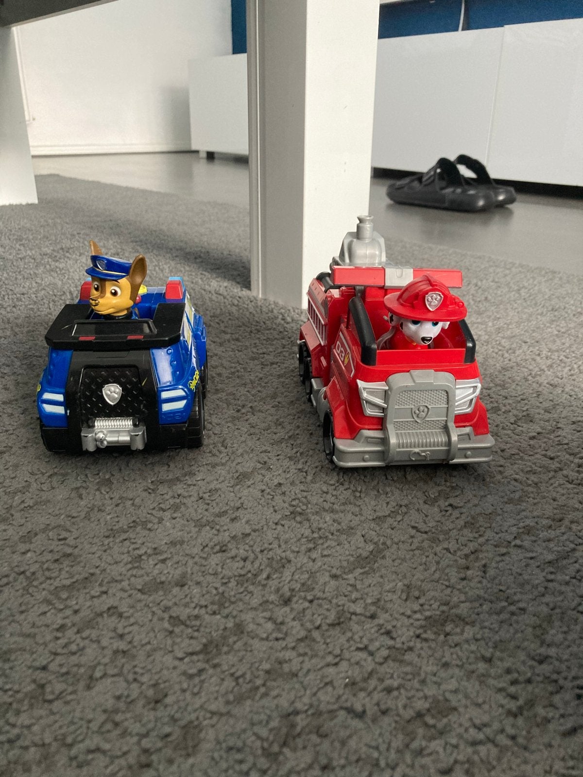 Paw Patrol, Cars en Dinosaurus speelgoed set, Ophalen, Gebruikt