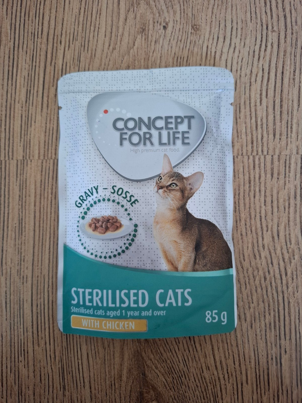 Eén zakje concept for life kattenvoer, Dieren en Toebehoren, Dierenvoeding, Ophalen of Verzenden, Kat