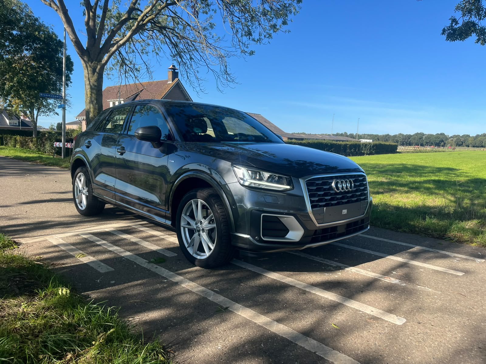 Audi Q2 35 TFSI s-line | 1e eig | Pano | Dealer onderh | B&O, Auto's, Dealer onderhouden, 1498 cc, 4 cilinders, 150 pk