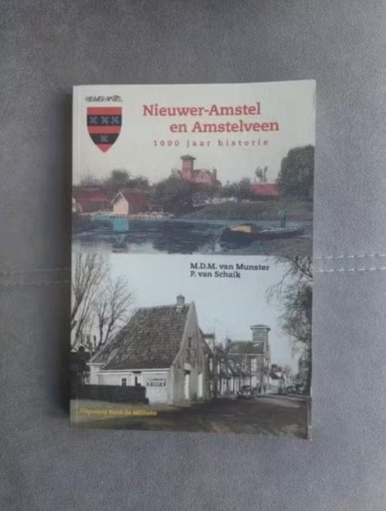 Nieuwer Amstel en Amstelveen door P. van Schaik, 20e eeuw of later, P. van Schaik, Ophalen of Verzenden, Zo goed als nieuw