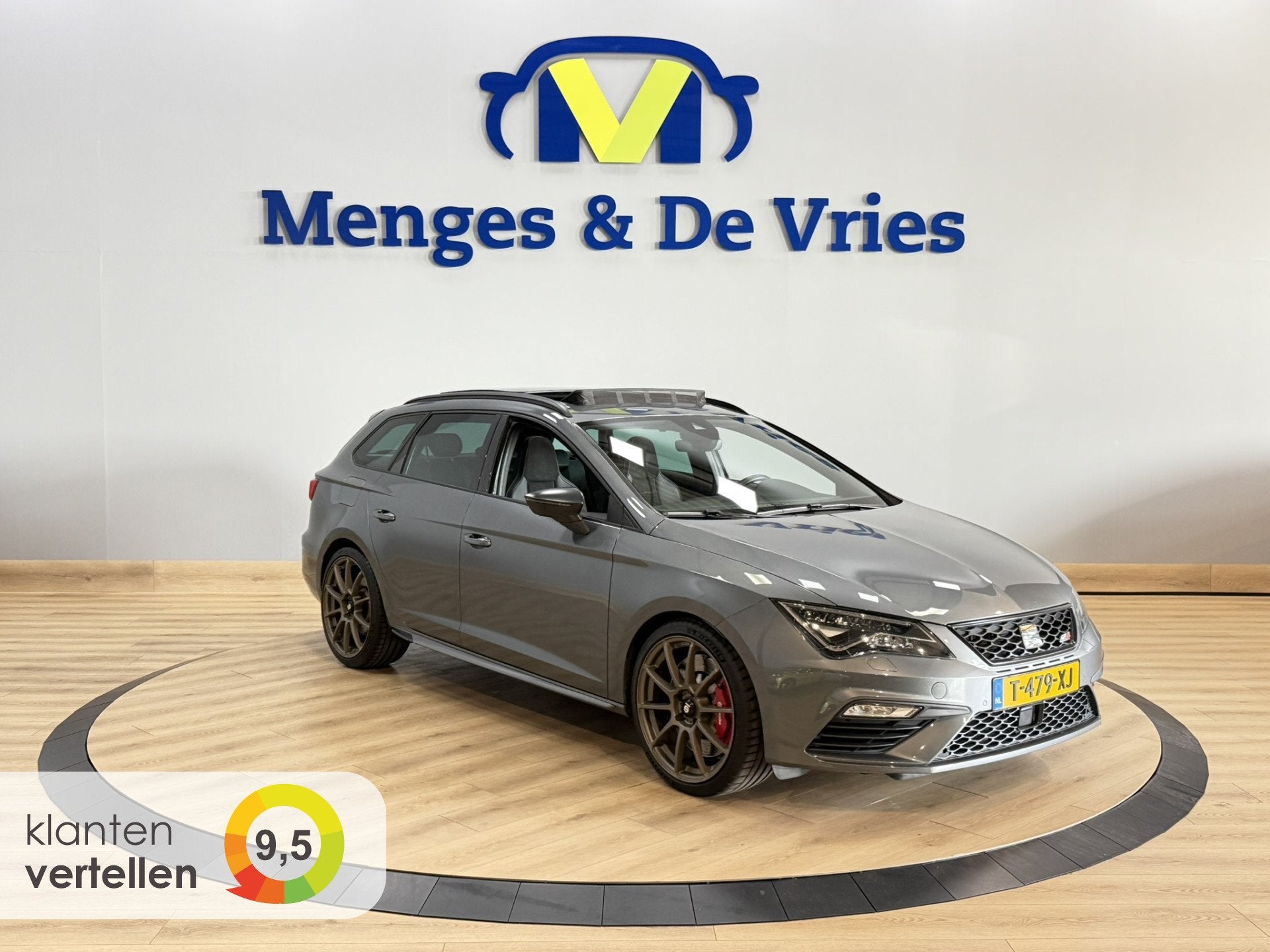SEAT Leon ST 2.0 TSI CUPRA 300PK Kuip Stoelen | Camera | Sfe, Auto's, 12 maanden, 15 km/l, Gebruikt, 4 cilinders