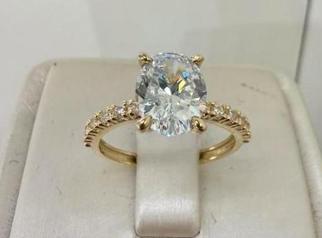 Prachtige 14 karaats gouden verlovingsring / trouwring, Sieraden, Tassen en Uiterlijk, Ringen, Ophalen of Verzenden, Nieuw, Goud