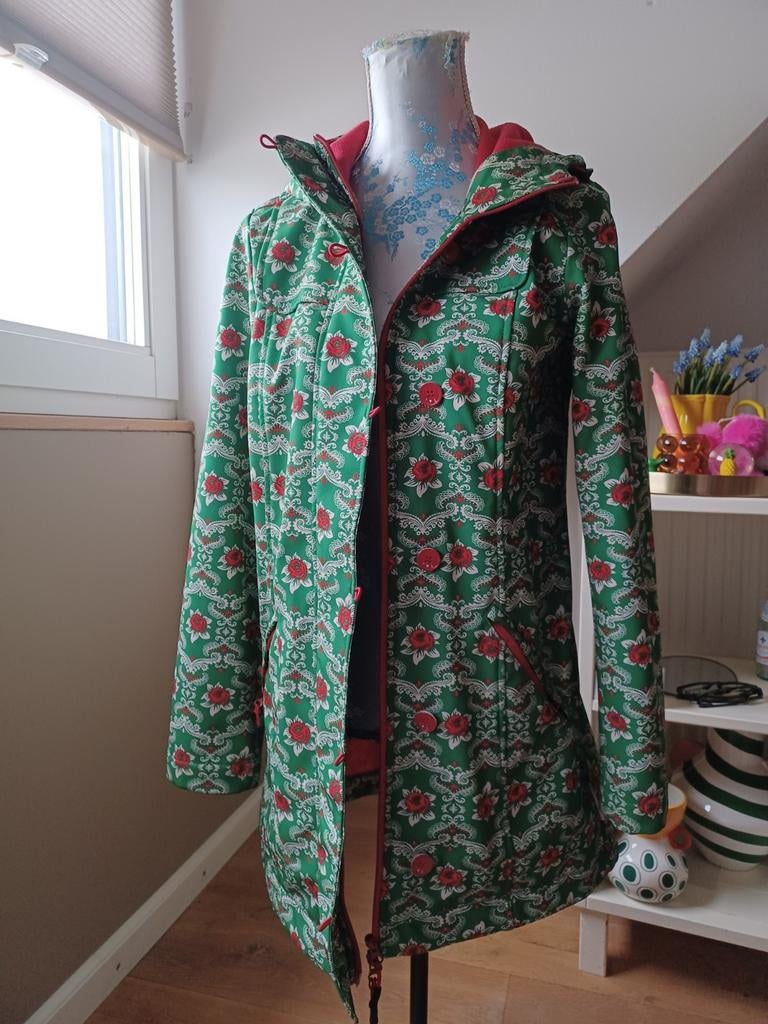 Blutsgeschwister regenbestendige jas maat 36, Kleding | Dames, Blutsgeschwister, Ophalen of Verzenden, Zo goed als nieuw