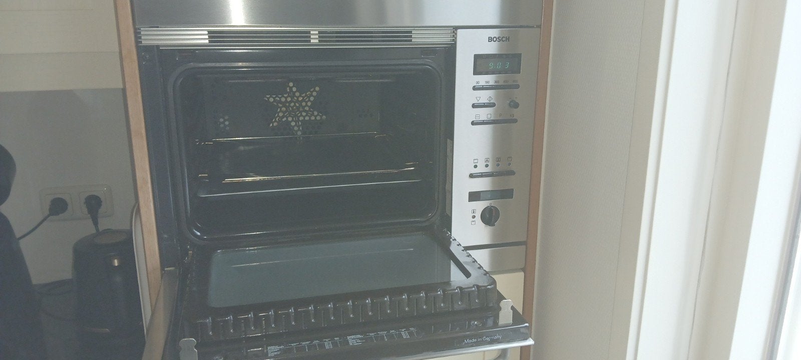 Bosch Inbouw Combimagnetron - RVS, Ophalen, Combimagnetron, Gebruikt, Inbouw