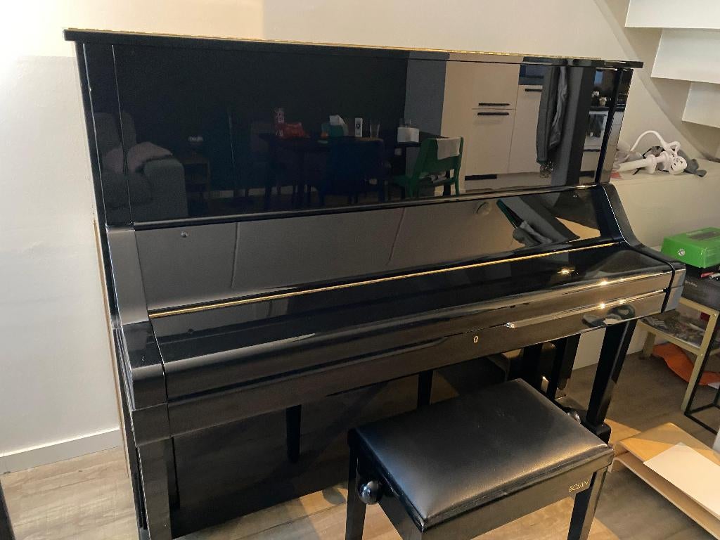 Prachtige Yamaha UX-1 (X-serie) Piano - In topconditie, Muziek en Instrumenten, Piano's, Ophalen, Zwart, Zo goed als nieuw, Piano