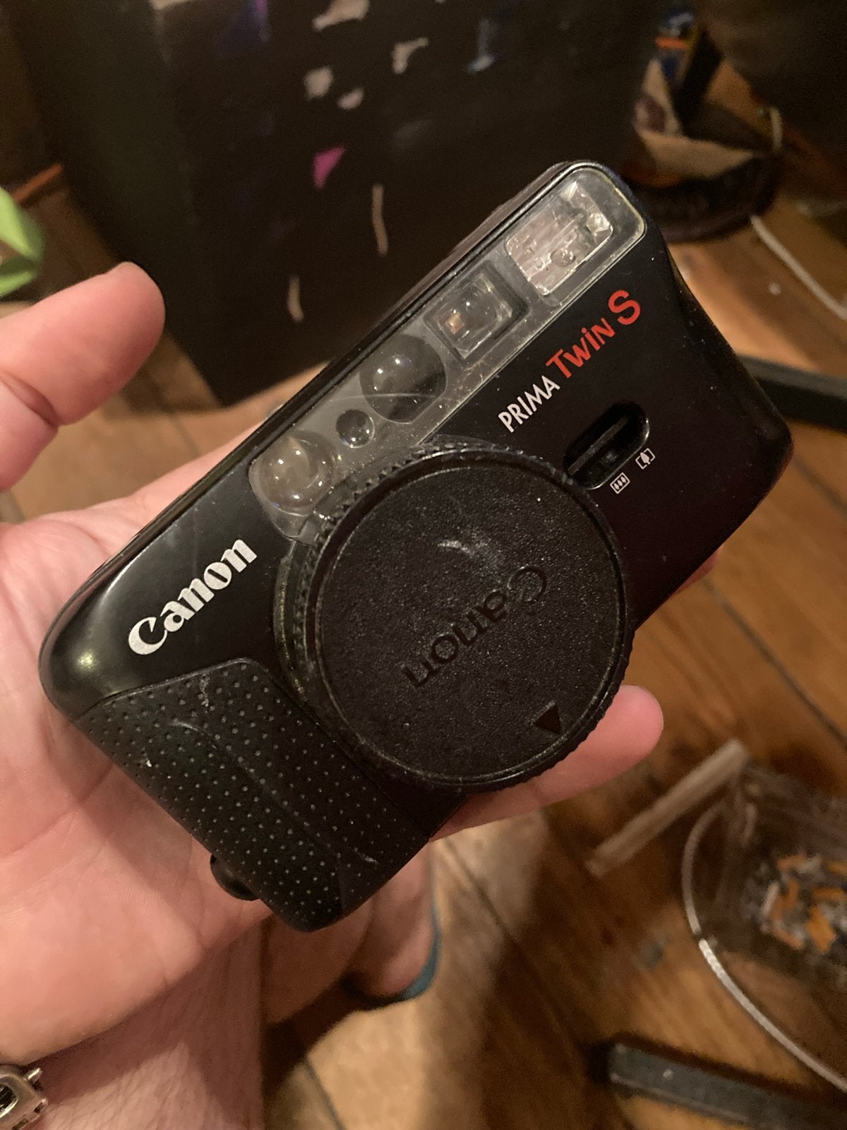 Canon Prima Twin S Compact Camera, Ophalen, Gebruikt, Compact, Canon