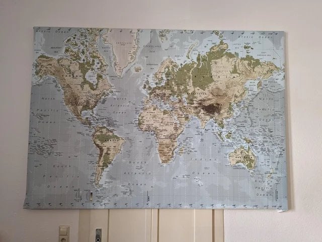 IKEA PREMIÄR WERELDKAART, Ophalen