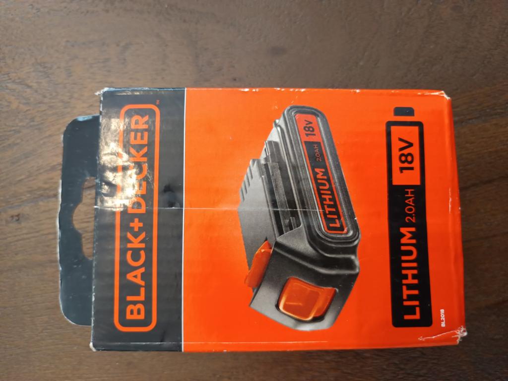 Black+Decker 18V Lithium 2.0Ah Accu - Nieuw in doos, Verzenden