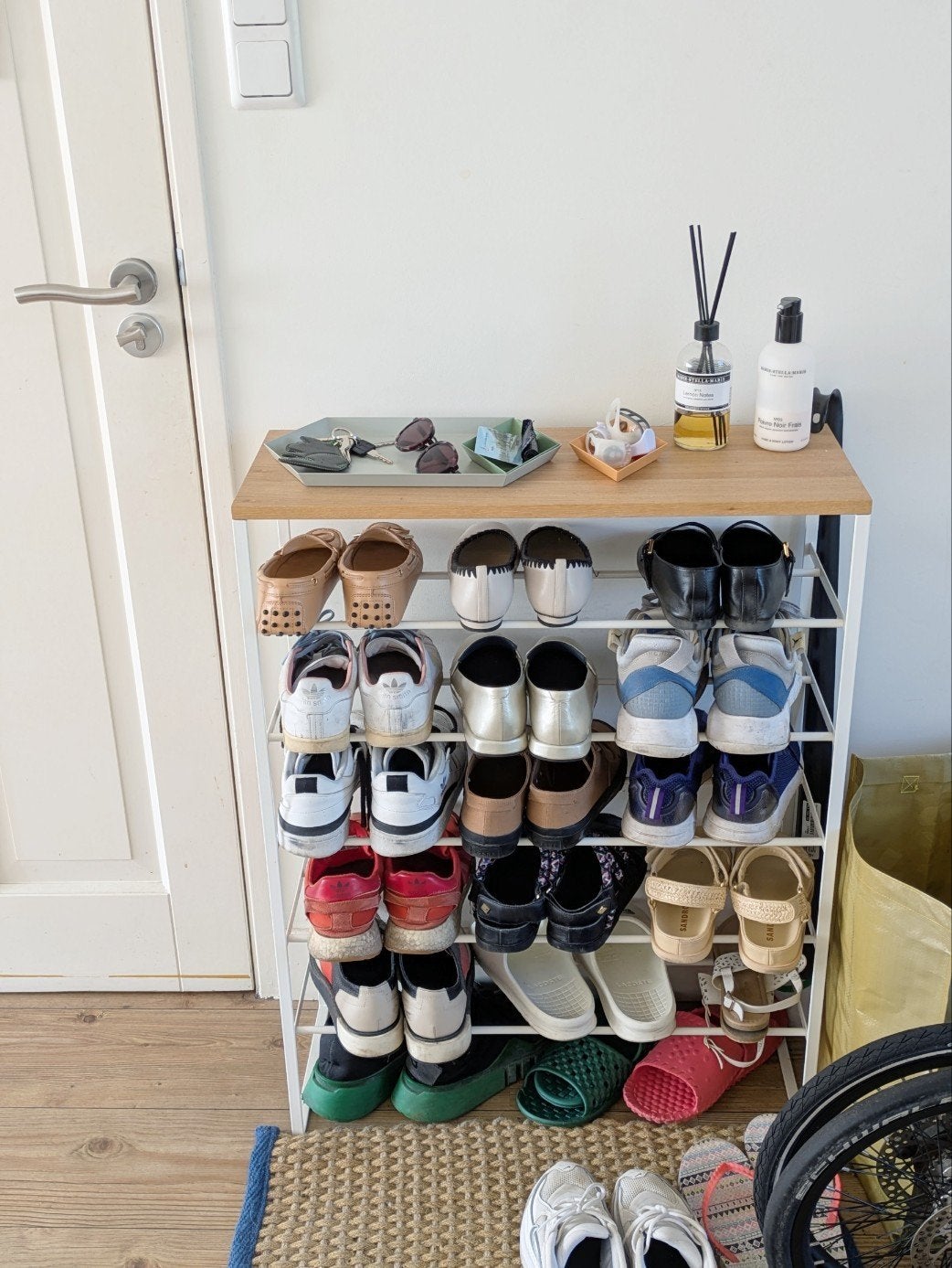 Yamazaki shoe rack, Huis en Inrichting, Kasten | Schoenenkasten, Ophalen, Gebruikt