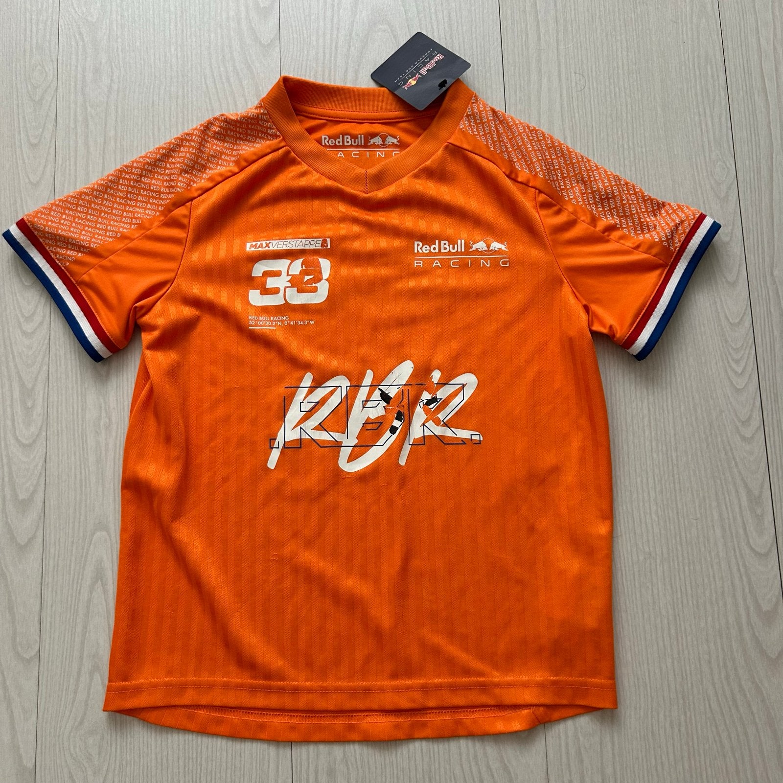 Red Bull Racing Max Verstappen Shirt Maat 140 Nieuw WK AKTIE, Ophalen of Verzenden, Nieuw, Jongen of Meisje, Shirt of Longsleeve