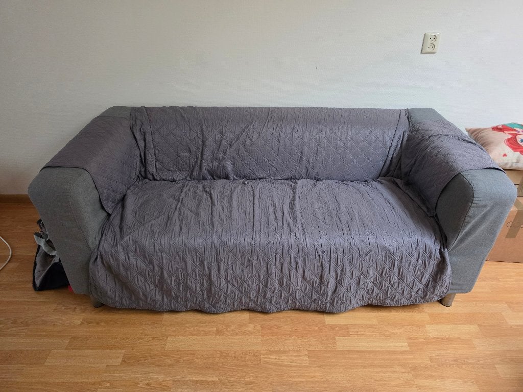 Ikea sofa, Ophalen, Zo goed als nieuw, Driepersoons, Metaal
