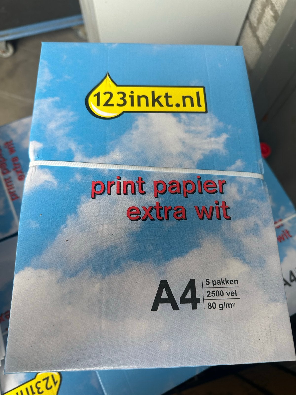 123inkt. A4 printpapier extra wit - 7 pakken, Computers en Software, Ophalen of Verzenden, Overige typen