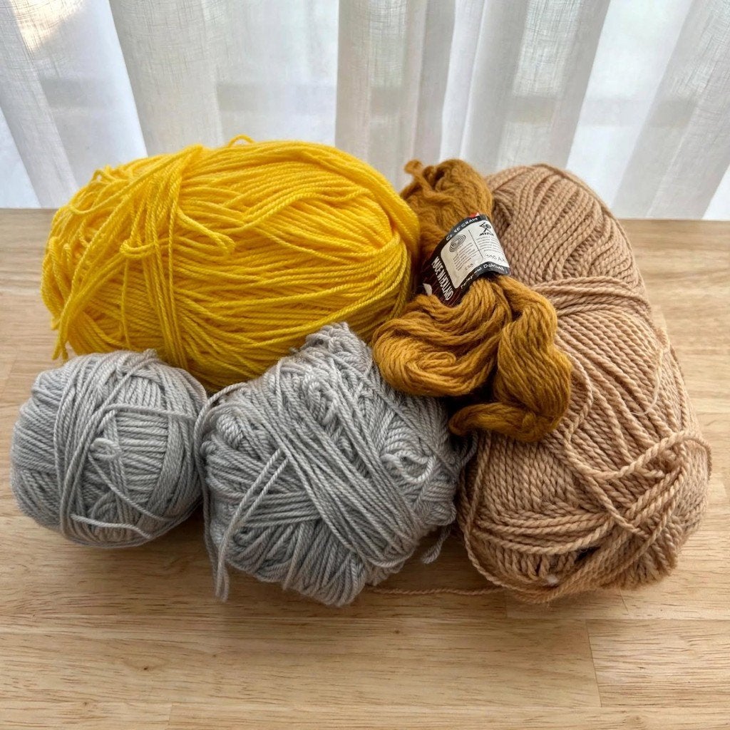 Vintage Lot 5 Bollen Wol - Texley-wol SOEDAN-  Jaren 70, Hobby en Vrije tijd, Ophalen of Verzenden, Zo goed als nieuw, Breien of Haken