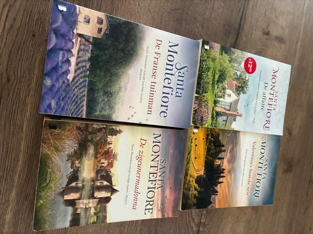 Santa Montefiore boeken set - 4 romans, Ophalen of Verzenden, Gelezen, Nederland