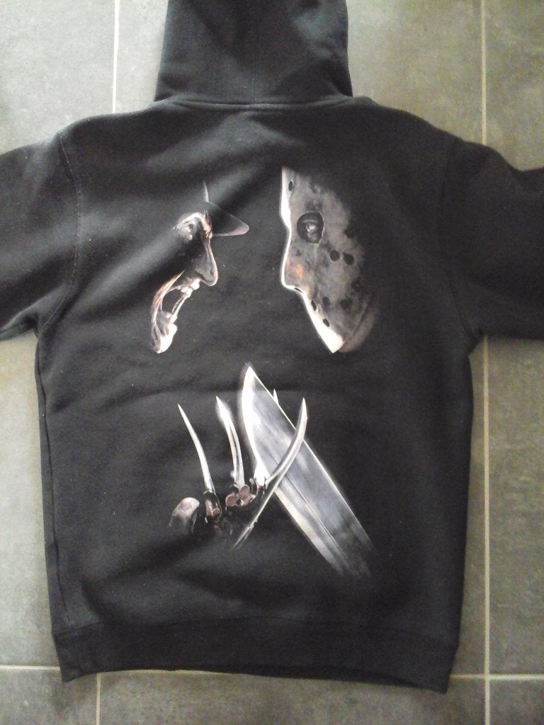 Freddy vs Jason, Maat 48/50 (M), Zwart, Nieuw, Ophalen of Verzenden