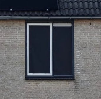 2 Suneclipse zonneschermen zwart voor ramen met zuignappen, Ophalen, Minder dan 250 cm, Zo goed als nieuw, Minder dan 150 cm