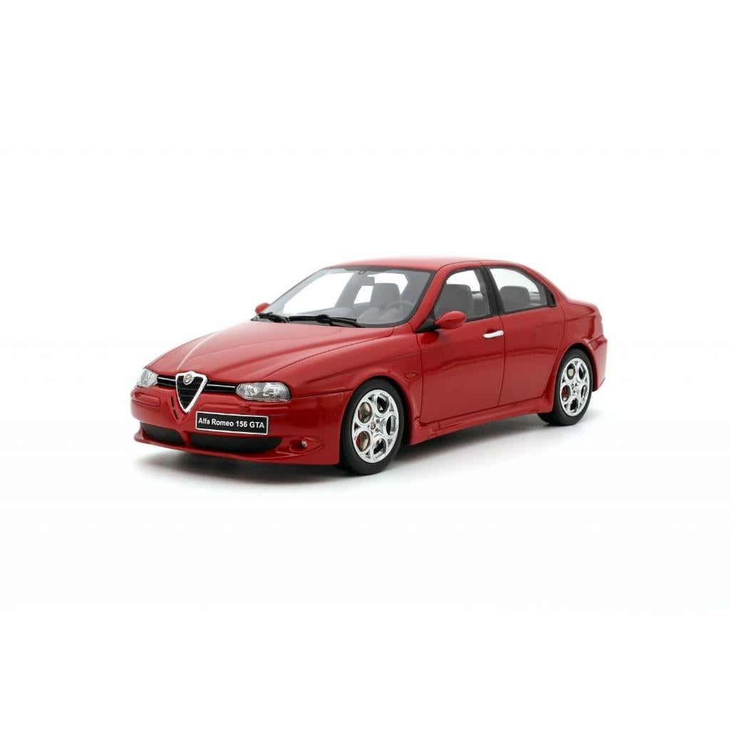 OttoMobile 1/18 Alfa Romeo 156 GTA rood OT1017, Ophalen of Verzenden, Zo goed als nieuw, Auto, OttOMobile