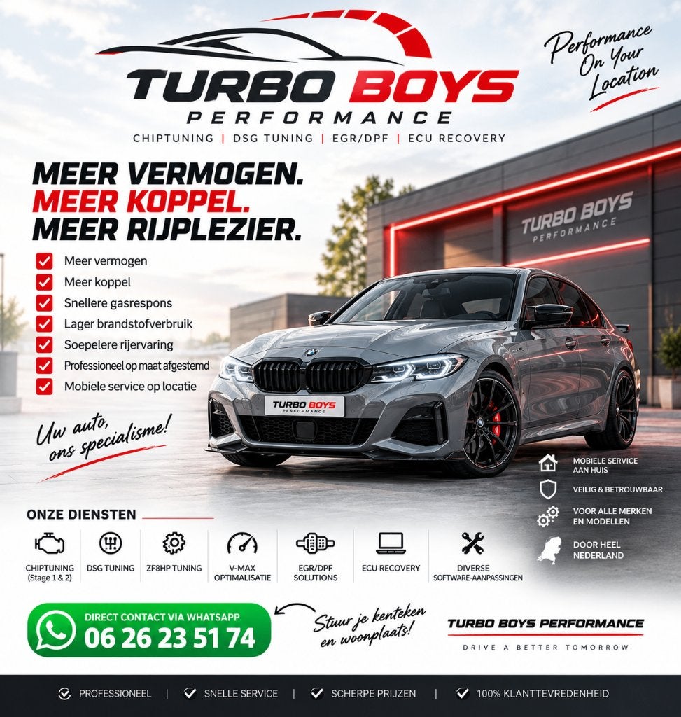 CHIPTUNING AAN HUIS | MEER VERMOGEN & KOPPEL SPECIALIST@HUIS, Ophalen of Verzenden