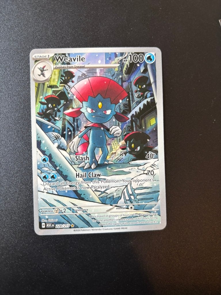 Weavile (ASC 228), Ophalen of Verzenden